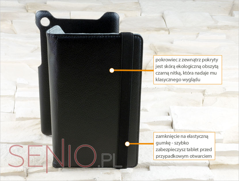 Pokrowiec dedykowany do tabletu ze sk&oacute;ry ekologicznej